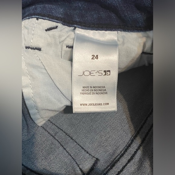 Women’s Joe’s Jeans Dark Wash Skinny Jeans 24 - Picture 5 of 12